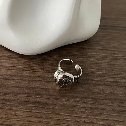 DANA Open Korean Letter Ring