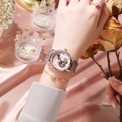 DANA Rotatable Flowers Watch