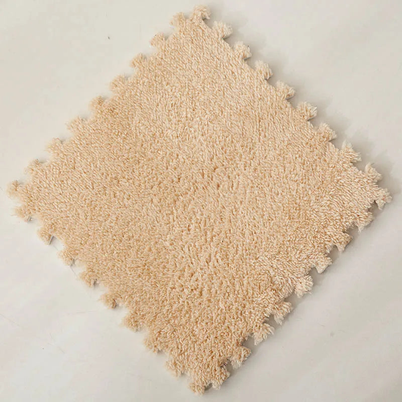 Soft Plush Warm Carpet Baby Play EVA Foam Floor Game Mat