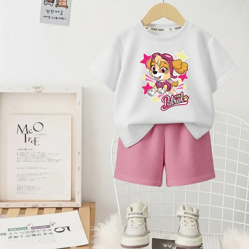 PAW Patrol Printed Casual Outfits Shorts Sets
