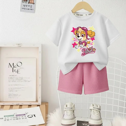 PAW Patrol Printed Casual Outfits Shorts Sets