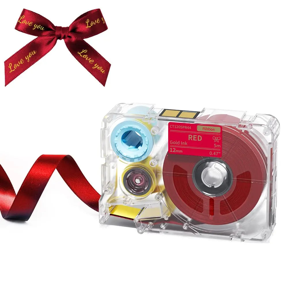 Phomemo A30 P15 Fabric Ribbon Cartridges 12mm X 5m Satin Ribbons