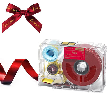 Phomemo A30 P15 Fabric Ribbon Cartridges 12mm X 5m Satin Ribbons