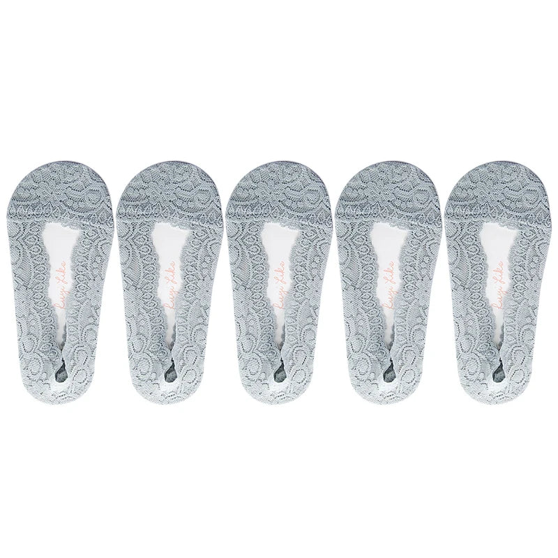 5 Pairs/Lot Ankle Short Thin Cotton Socks Set