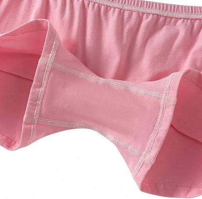 1/2 Pcs Kids Girls Panties Cotton Breathable Safety Pants