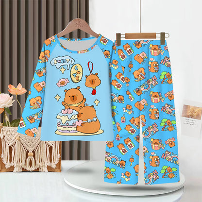 Sleepers Cartoon Boutique Long Sleeve 3 4 5 6 7 8 9 10 11 12 Yrs Pajamas