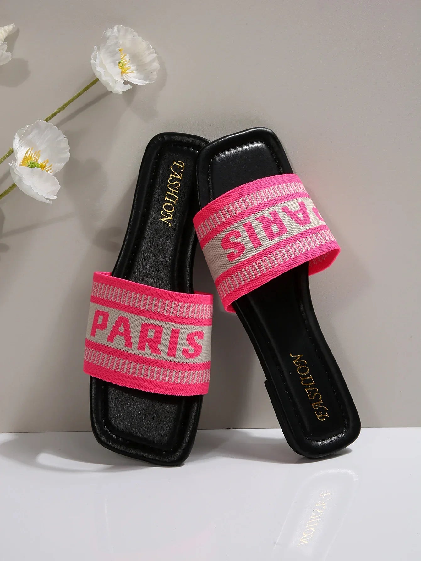 Cover Letter Outdoor Casual Flat Bottom Slippers