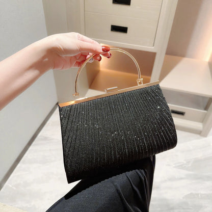 Classic Pleated Evening Bag Handbag