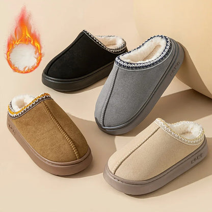 Lined Warm Indoor Outdoor Slippers