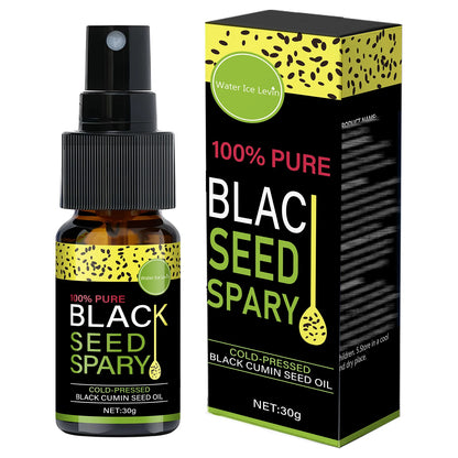 100% Pure Black Seed Oil Spray - Cold-Pressed Hair Treatment