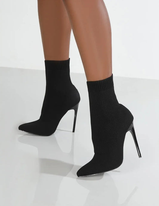 Short High Heels Boots