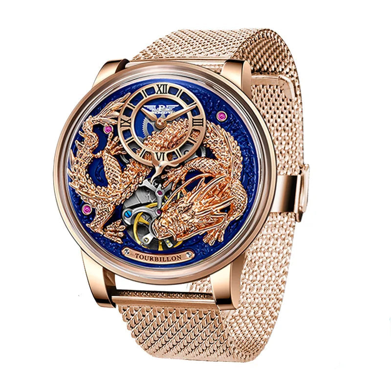 Automatic Mechanical 45.5MM Luxury High Quality Wristwatch Watch