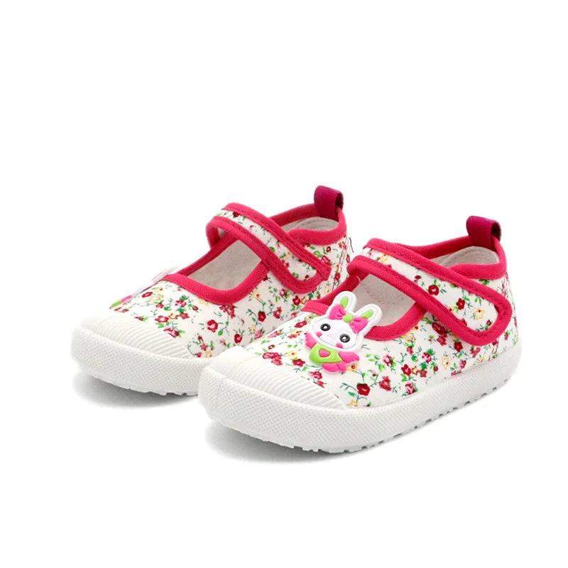 Canvas Soft Running Sneakers
