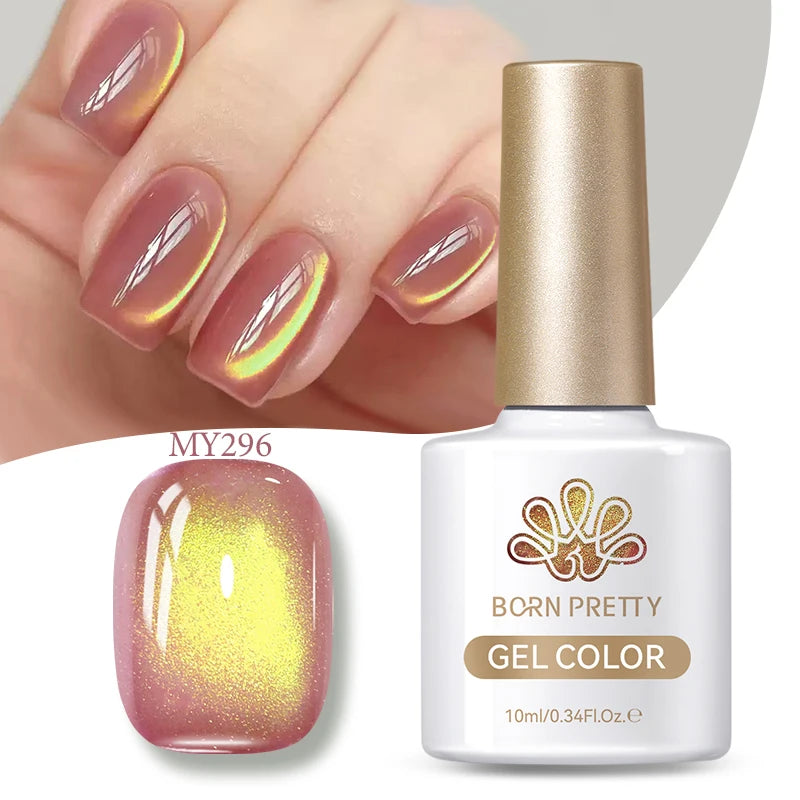 10ml Brown Purple Black Red Cat Magnetic Gel Polish Manicure Soak Off