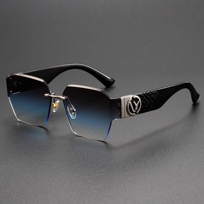 Versatile metal Elegant sunglasses