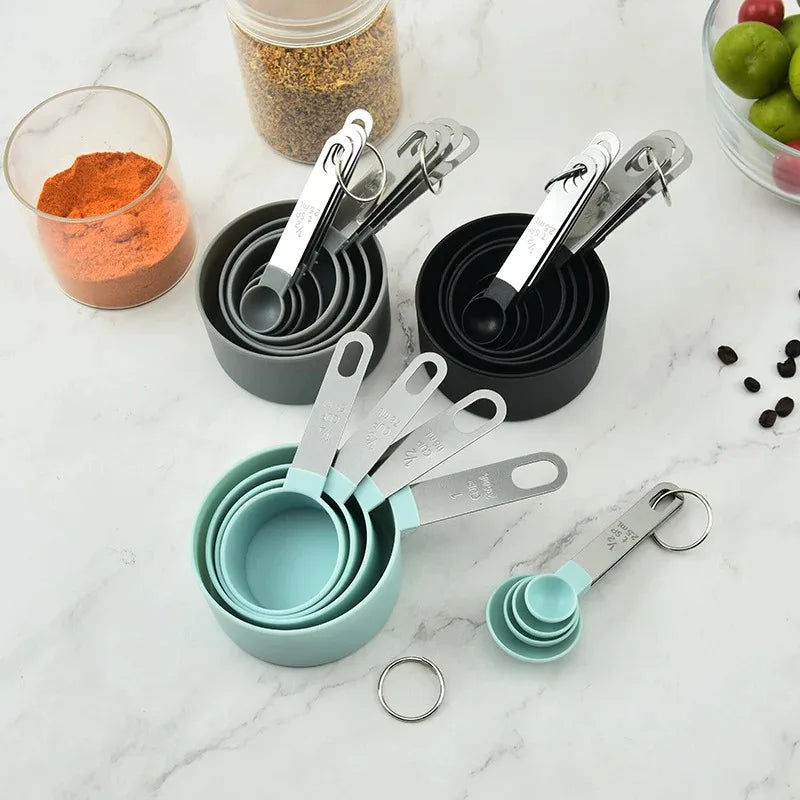 4/8PCS/Plastic Multi Purpose Measuring Cup Set