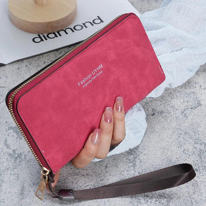 Long Korean handbag multi-function card wallet