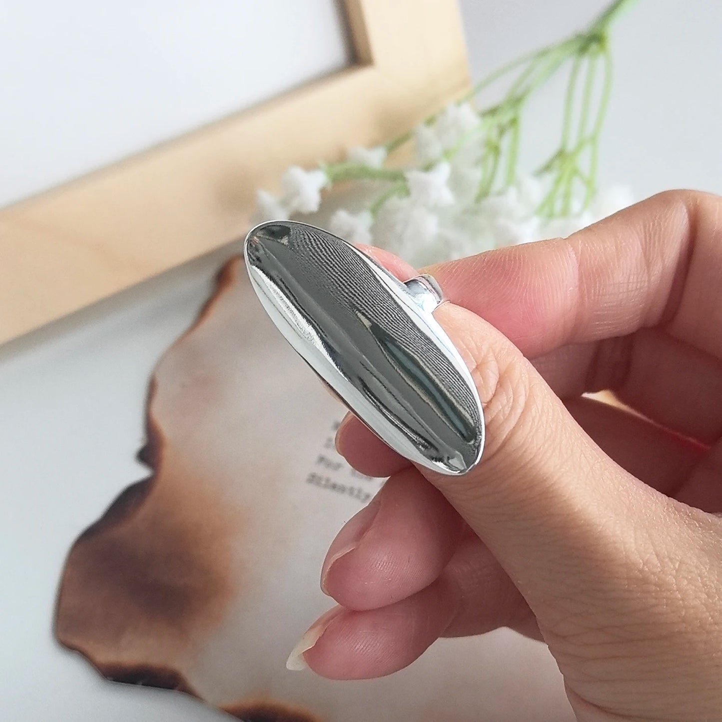 DANA 925 Silver Open Finger Ring