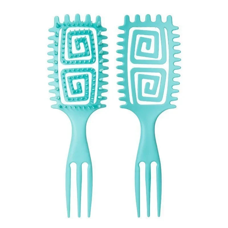 Hairdressing Sea King pointed tail curling Brushes