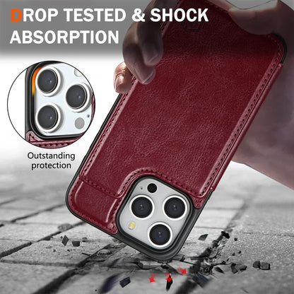 Wallet Layer Protect Magnetic Flip Leather Case Cover