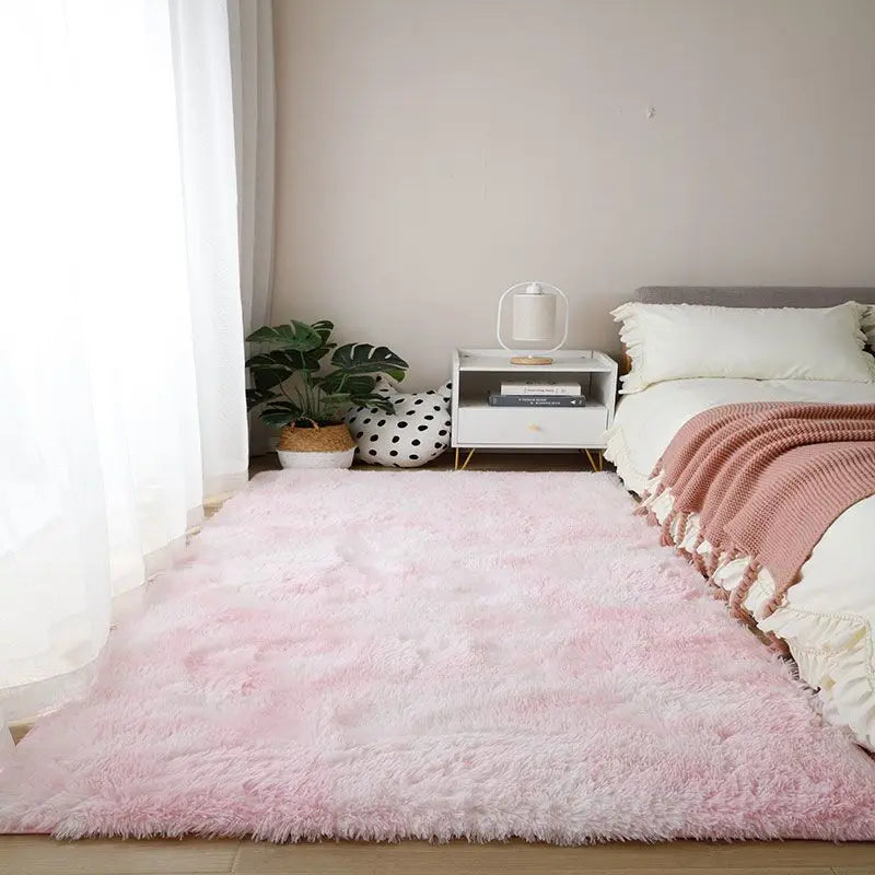 Pink Kids Carpet For Girls Bedroom
