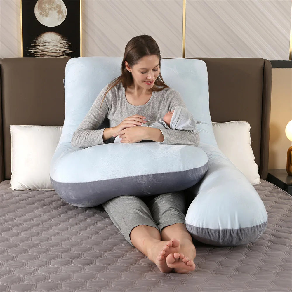 Pregnancy Pillow 130*70cm Sleeping Waist Pillow for Pregnant