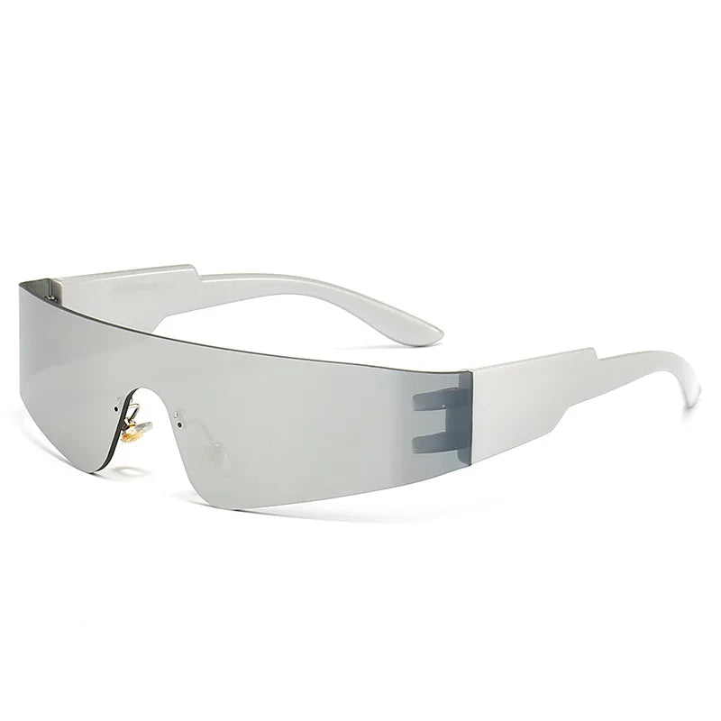 Sports Cyberpunk Frameless Anti Ultraviolet Sunglasses