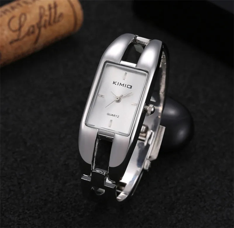 Bracelet Quartz Slim Band Bangle Watches