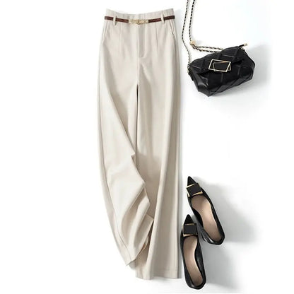 Korean High Waist Loose Wide Leg Pants