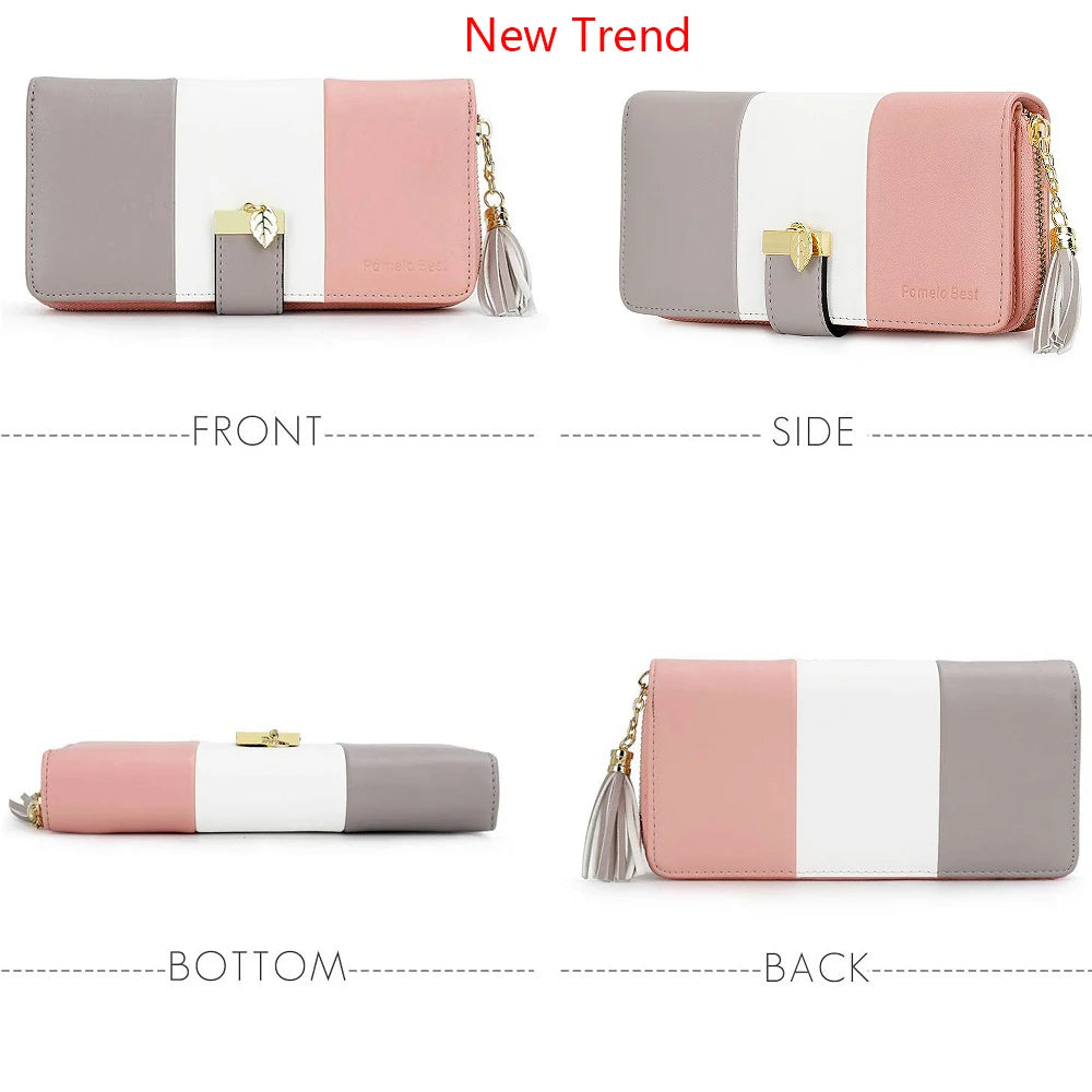 Cards Holder PU Leather Billfold Wallet
