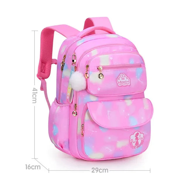 Shoulder Bag Girl Backpack School Bag Purple