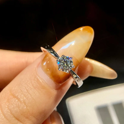 DANA 0.5-2ct Real Moissanite Ring