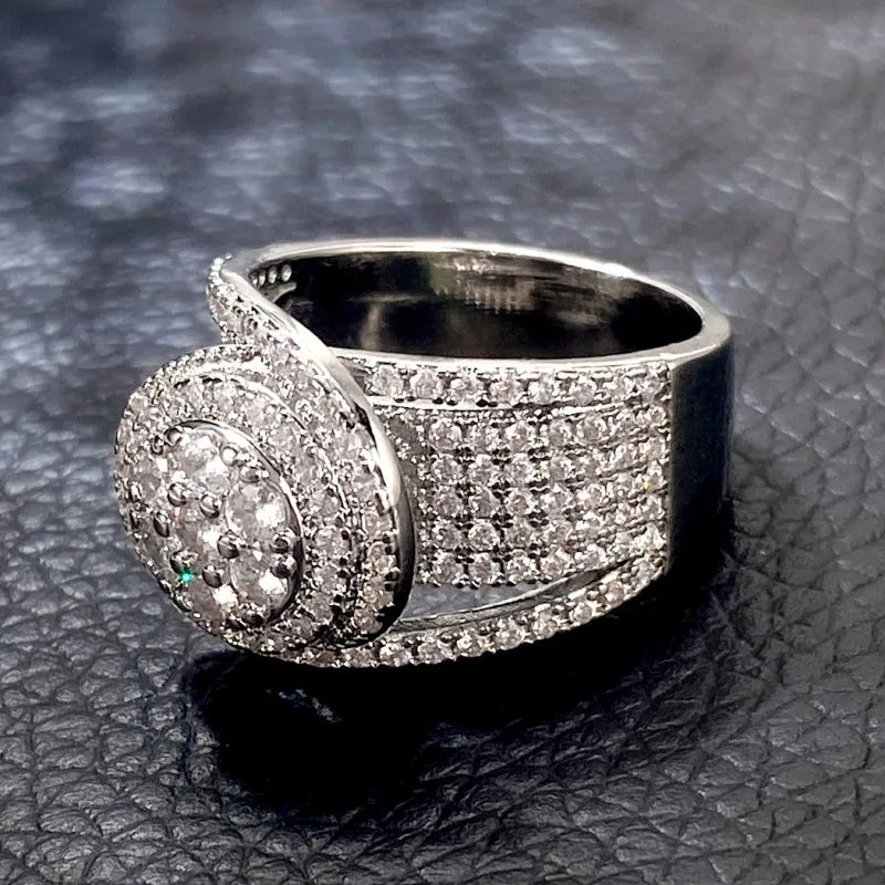 Gorgeous Sparkling Cubic Zirconia Rings