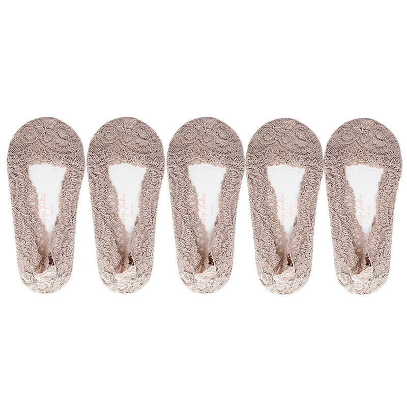 5 Pairs/Lot Ankle Short Thin Cotton Socks Set