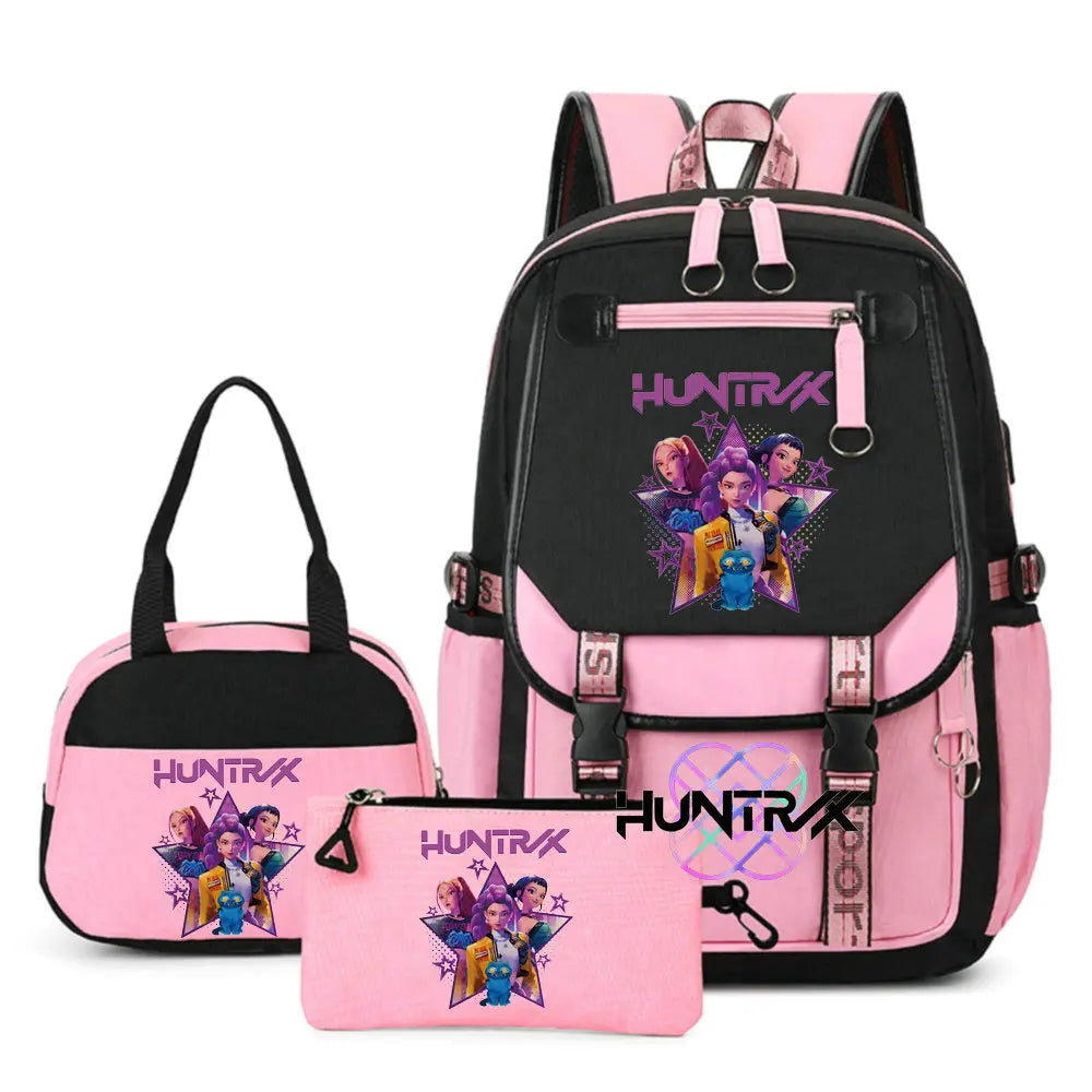 KPop Demon Hunters Backpack Schoolbag