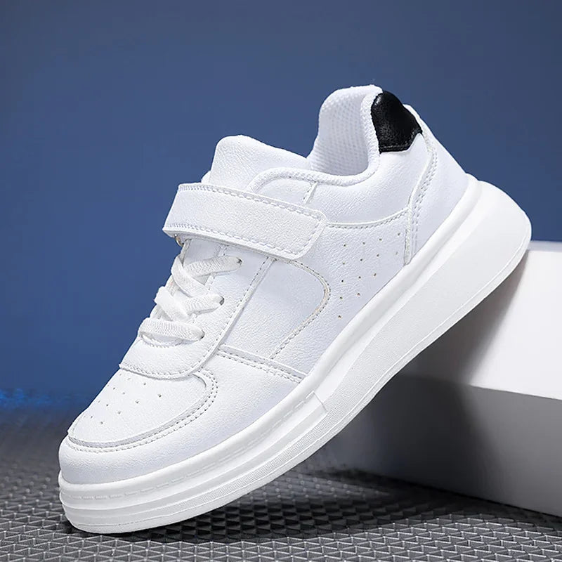 Breathable Running Casual Leather Non-slip Sneakers