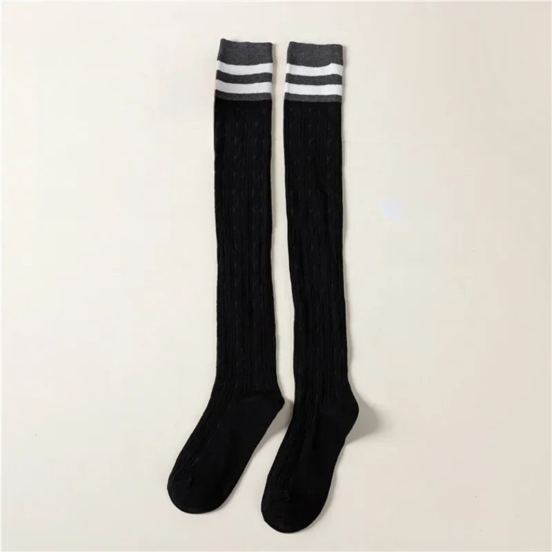 Over Knee Knit Socks f