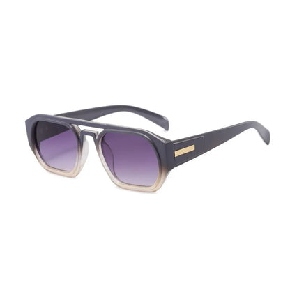 Vintage Punk Square Frame Sunglasses