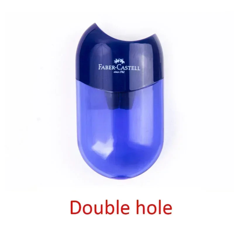 Double Hole and One Hole Pencil Sharpener Transparent