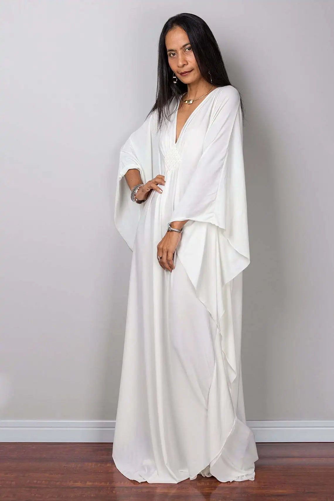 Plus Size Caftan Cover Up Loose Soft Kaftan Dress
