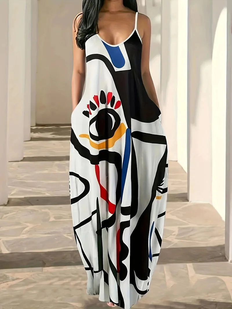 Plus Size cool style camisole long skirt