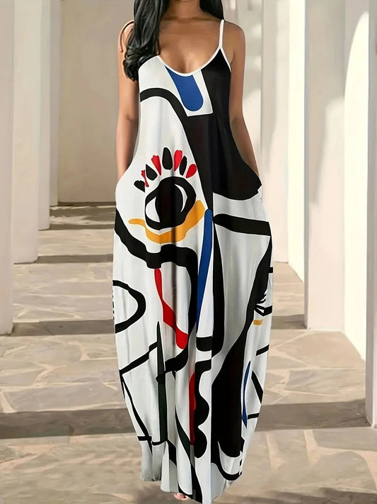 Plus Size cool style camisole long skirt