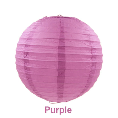 10/15/20/25/30cm Round Chinese Paper Lanterns Birthday Wedding Decor Gift