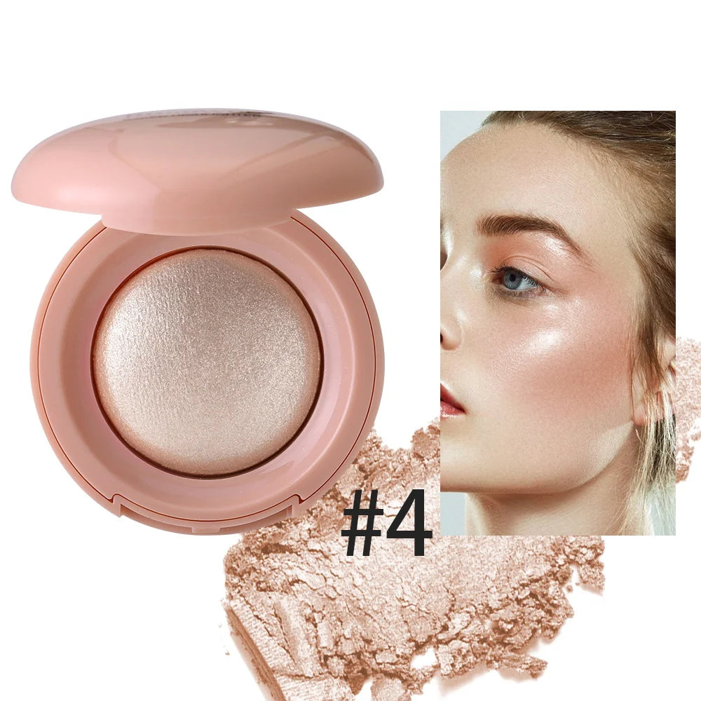 Long-lasting waterproof fine shimmer highlighter