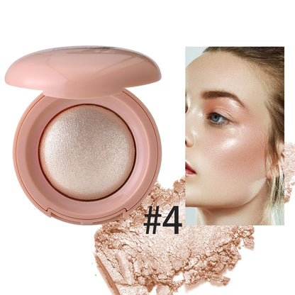 Long-lasting waterproof fine shimmer highlighter