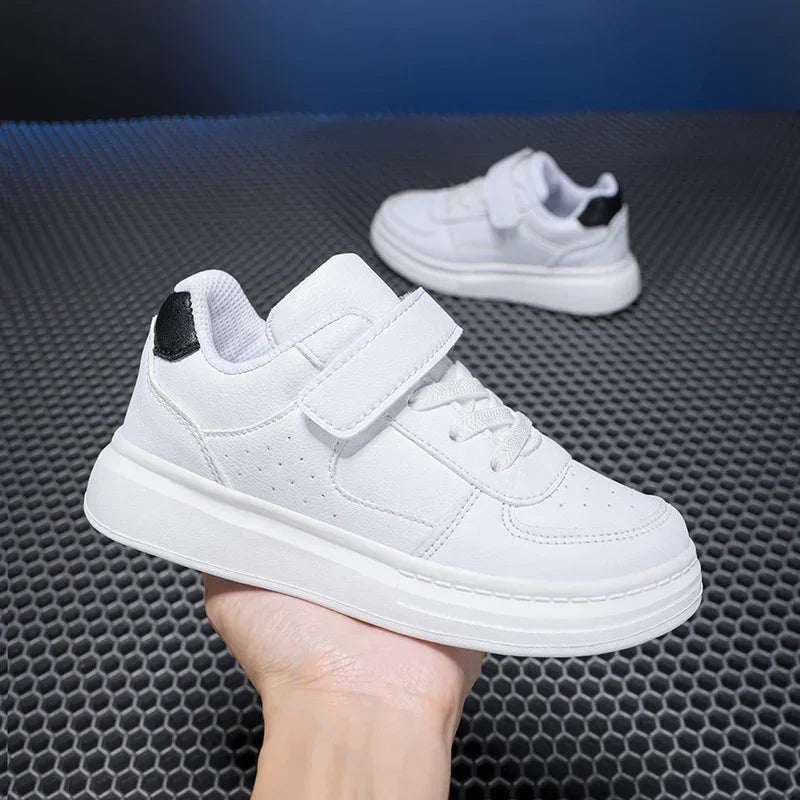 Breathable Running Casual Leather Non-slip Sneakers