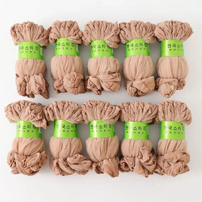 Transparent Nylon Short Ankle Silk Socks