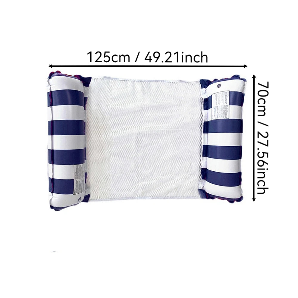Inflatable Foldable Floating Row Swimming PoolMat