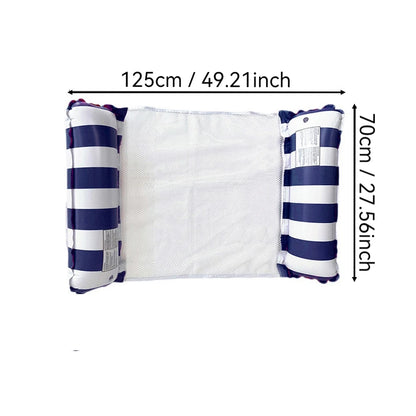 Inflatable Foldable Floating Row Swimming PoolMat