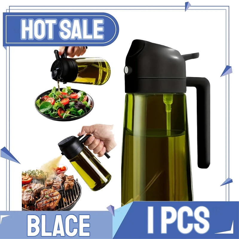 2in1 Spray Oil Dispenser Oil Sprayer